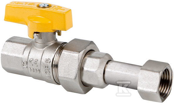 Straight ball valve for gas, ORION DN15 - 3402100