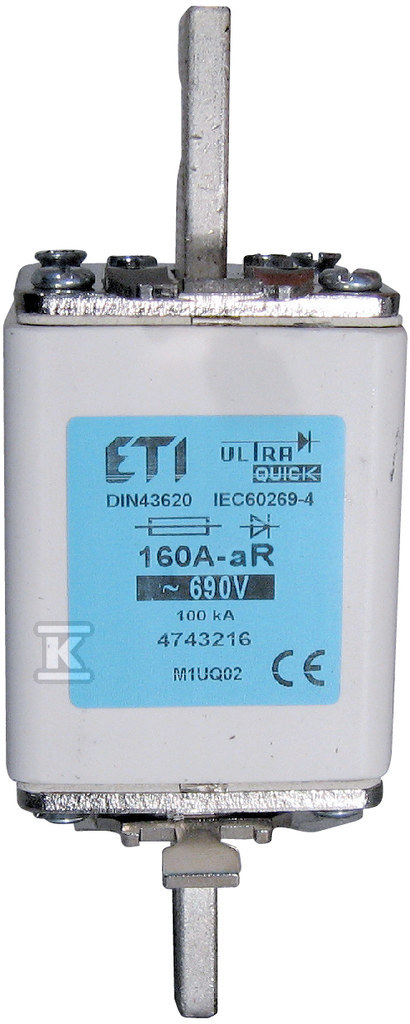 Ultrafast fuse M3UQ02/800A/690V - 004745230