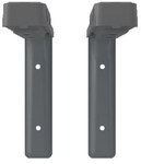 Zestaw uchwytów montażowych do kurtyn WING II 100 RAL7016
