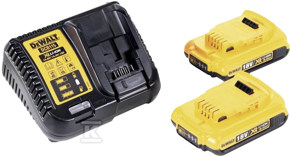 Wiertarko-Wkrętarka DEWALT XR 18V - DCD708D2T-QW