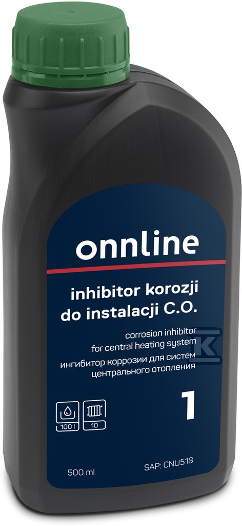 Inhibitor korozije za instalacije - CNU518