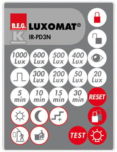 IR-PD3N remote control - 92105