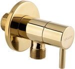 VEGA GOLD Angle valve gold with ceramic head 1/2”-3/8”