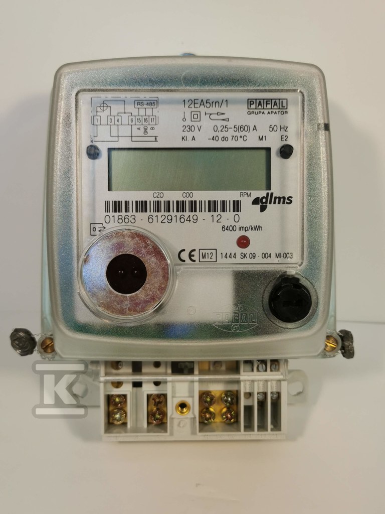 Regenerisani 1-fazni elektronski - 12EA5RN 5/60A, WZORCOWANY