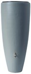 Above ground rainwater tank 2in1 300L, color: zinc-gray with an insert for plants