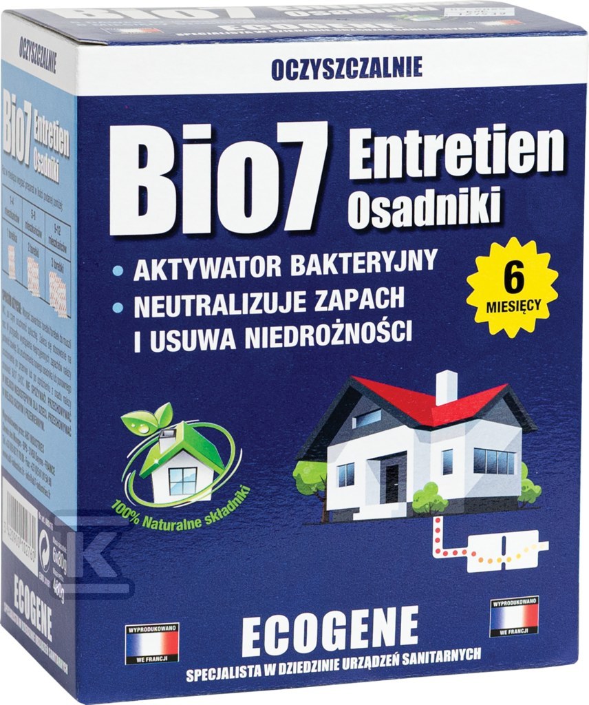 BIO7 ENTRETIEN EKSPLOATACJA 480G - BIO7-22987