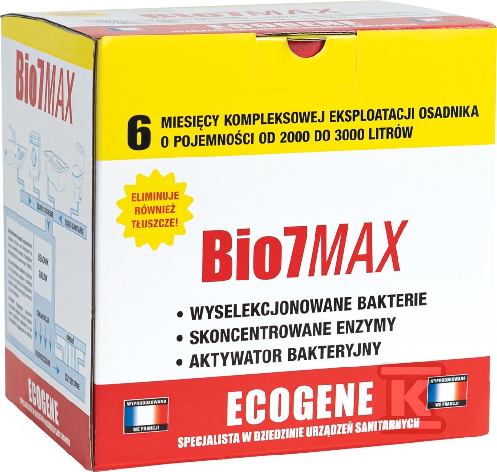 Preparat BIO7 MAX 6m-cy EKSPLOATACJA - BIO7-32525