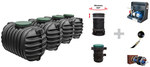 Комплект дощової води DOM PREMIUM 11200L = підземний резервуар CRISTALL QUATRO 11200L+wyposażenie з панеллю керування дощовою водою