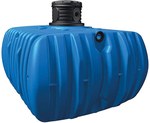 Rezervor de apă pluvială PEHD FLAT M 5000L subteran, cu suprastructură D500 H400-780 (3xDN110)