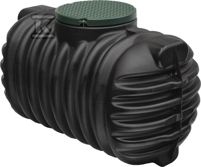 PEHD CRISTALL 1600L tight septic tank - W-420