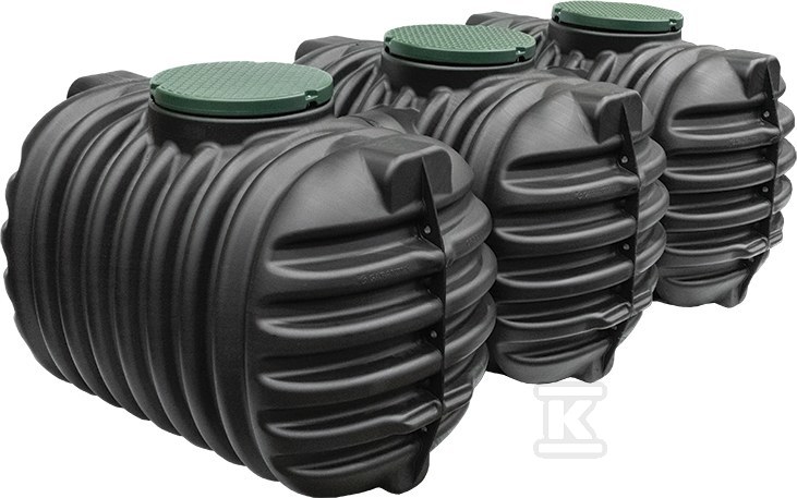 PEHD CRISTALL TRIO septic tank - W-423