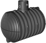 PEHD CARAT XL 8500L tight septic tank with extension max DN160, without a cover