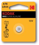 Bateria alkaliczna KODAK Ultra KA76/LR44, blister=1 szt