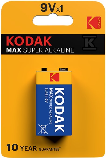 KODAK MAKS K9V alkalna baterija (LR9), - 30952850