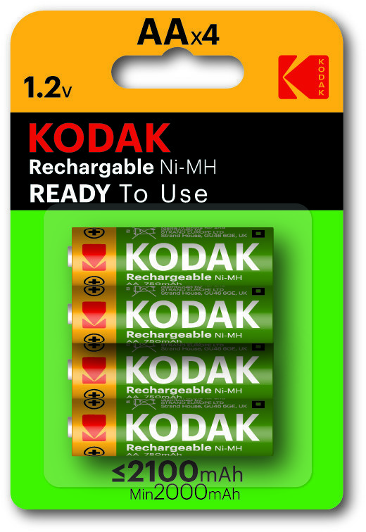 Kodak KAAHRP-4 2100 mAh NiMH-Akku - 30955110