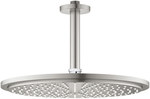 Rainshower Cosmopolitan 310 Shower head with a ceiling outlet 142 mm, 1 spray, stainless steel, 9.5 l / min flow limiter, metal