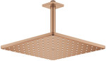 Deszczownica Rainshower Mono 310 Cube z przepustem stropowym 142 mm, 1 strumień, brushed warm sunset, ogranicznik przepływu 9,5 l/min