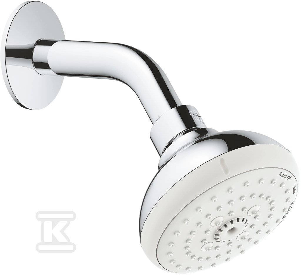 Tempesta 100 Head shower, 3 sprays, - 26088001