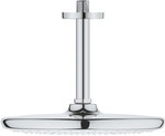 Tempesta 250 Shower head with a ceiling outlet 142 mm, 1 spray, chrome, flow limiter 9.5 l / min.