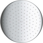 Tempesta 250 Chrome top shower, single jet, flow limiter 9.5 l / min.