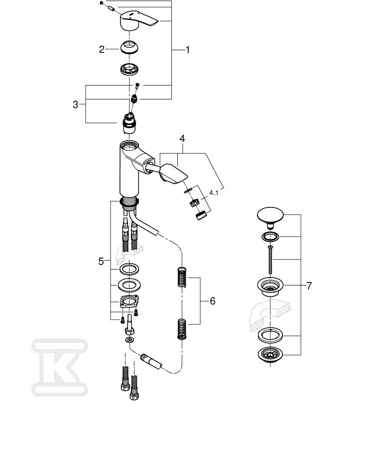 Grohe Eurosmart - 23976003