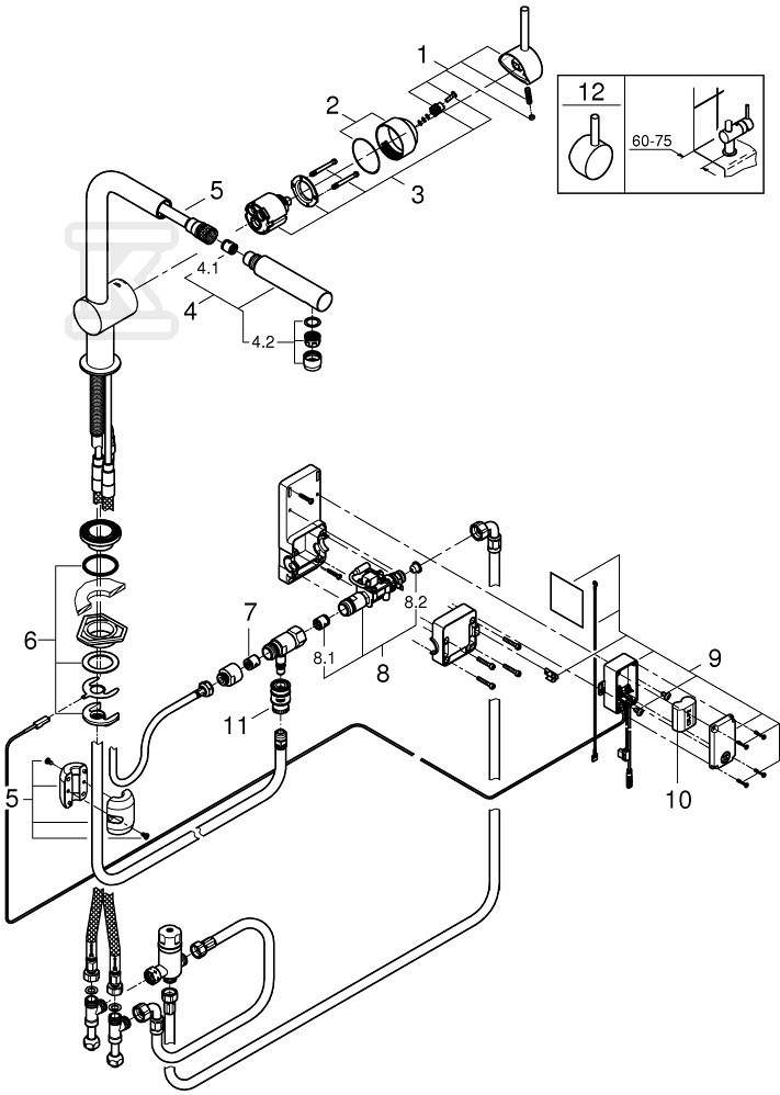 Minta Touch Electronic single-lever - 31360DC1