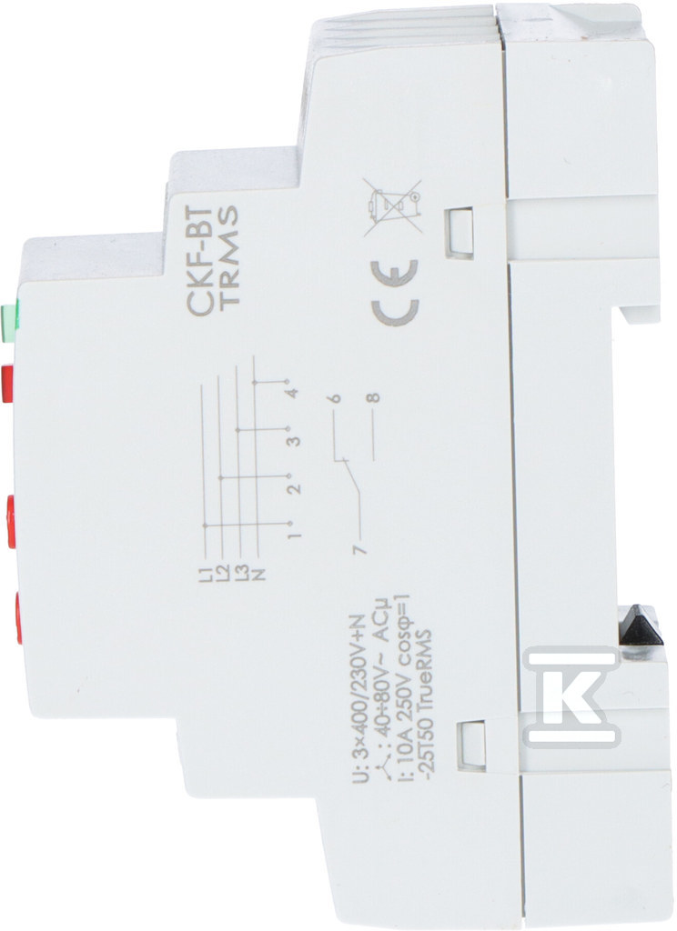 Mikroprocesorowy czujnik kolejności i - CKF-BT-TRMS