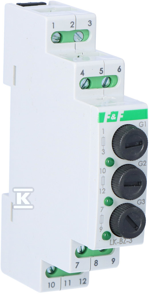 Control lamp, three-phase with - LK-BZ-3G