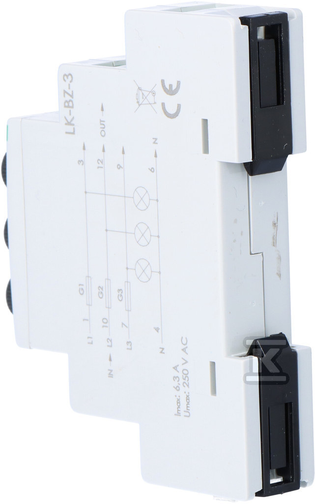 Control lamp, three-phase with - LK-BZ-3G