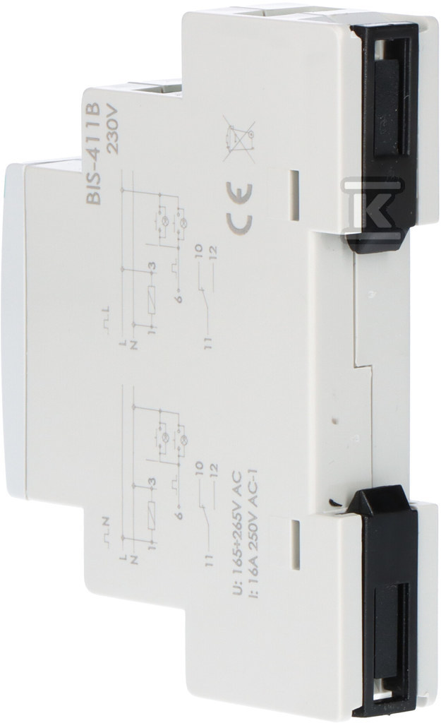 Бістабільне реле BIS-411B з кнопкою - BIS-411B