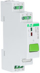 Bistable relay BIS-411B-LED with a button for manual control, for DIN rail, with inrush relay 160A/20ms