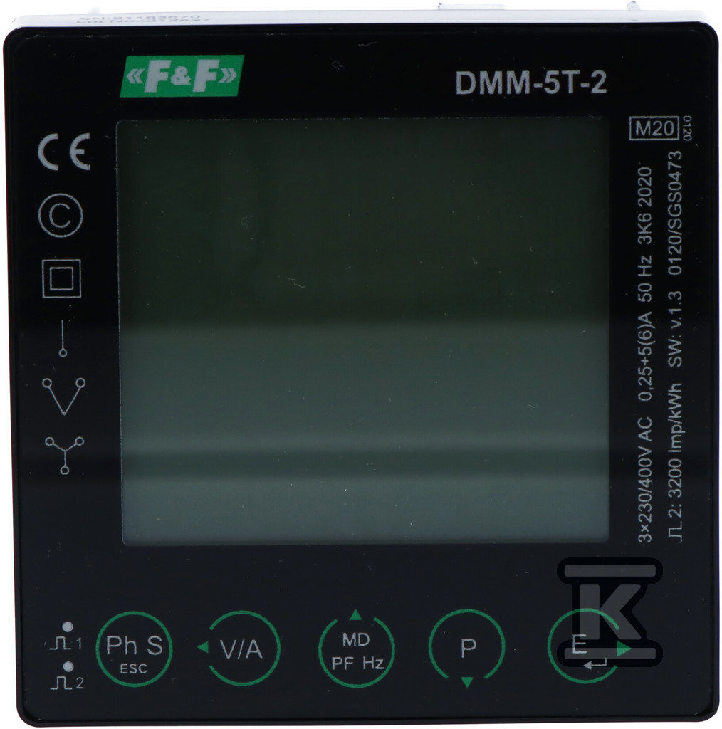 Wielofunkcyjny cyfrowy multimetr - DMM-5T-2