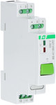 Bistable relay BIS-411BM-LED with a button for manual control, memory, DIN rail mounting, 230V, with inrush relay 160A/20ms