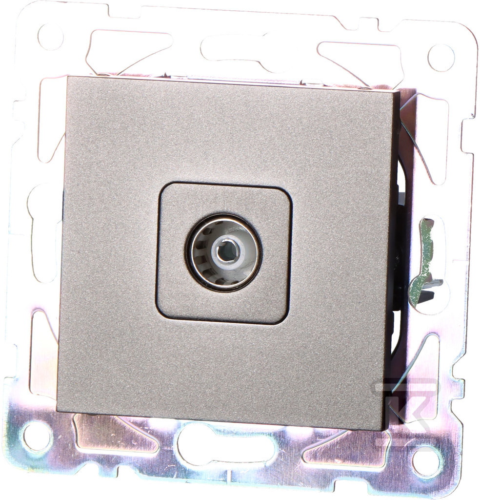 TV socket, black, GAMA ONNLINE - GAM1014B