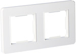 Double frame, plastic, white RANGE ONNLINE