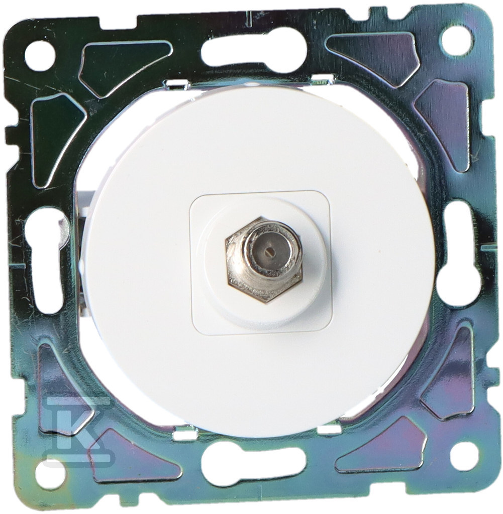 SAT socket, white, BETA ONNLINE - BET1015W