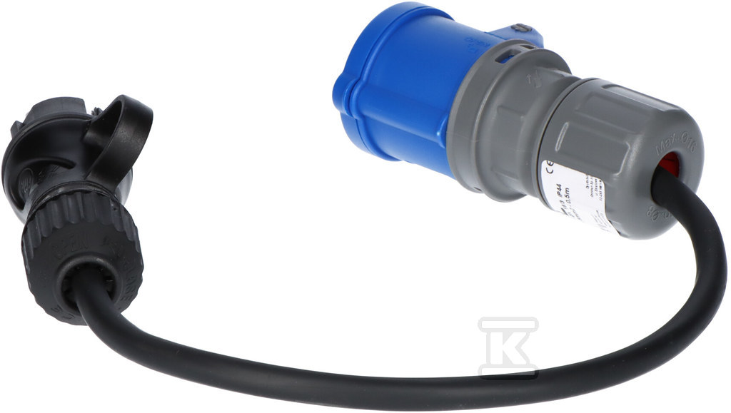 Camping reducer, plug 230V+1xOW - F7.0122