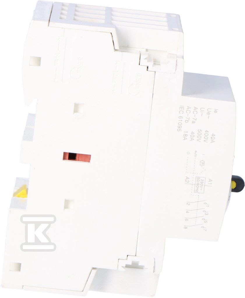 Contactor modular cu control manual, - ST40-40-M