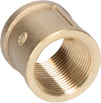 TWIST Muff 3/4'' brass