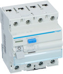 Residual current circuit breaker, 25A, 30mA, 4-pole, type AC