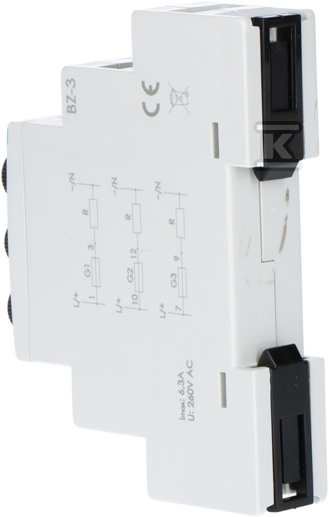 BZ-3 Sicherungsmodul mit drei - BZ-3