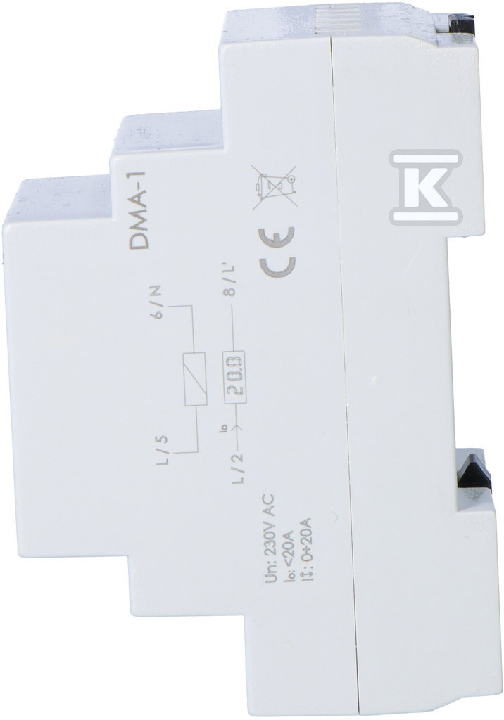 Digital current value indicator, - DMA-1