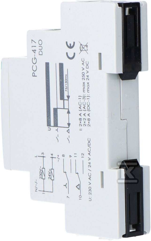 Sterownik czasowy PCG-417 gwiazda - - PCG-417DUO