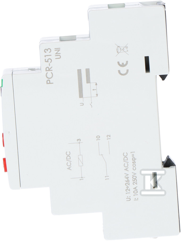 Releu de timp PCR-513 UNI monofuncție - - PCR513UNI