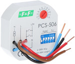 Time relay PCS-506 eight-function, contacts: 1NO, U = 230VAC, I = 10A, installation in a flush-mounted box fi 60