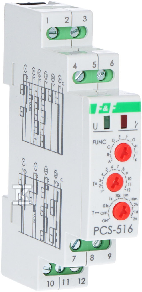 Реле часу PCS-516 DUO - PCS-516DUO