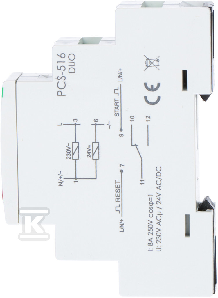 Реле часу PCS-516 DUO - PCS-516DUO