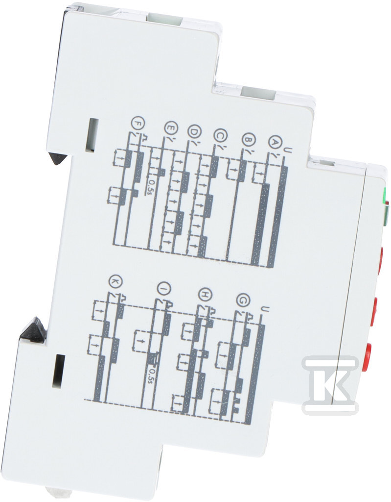 PCS-516 Releu de timp UNI zece functii, - PCS516UNI