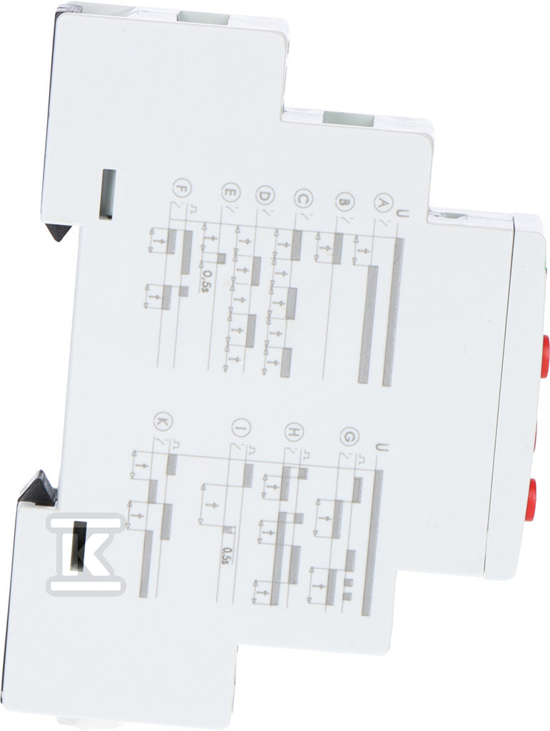 10-funkcijski vremenski relej, 2P - PCS-519-12V