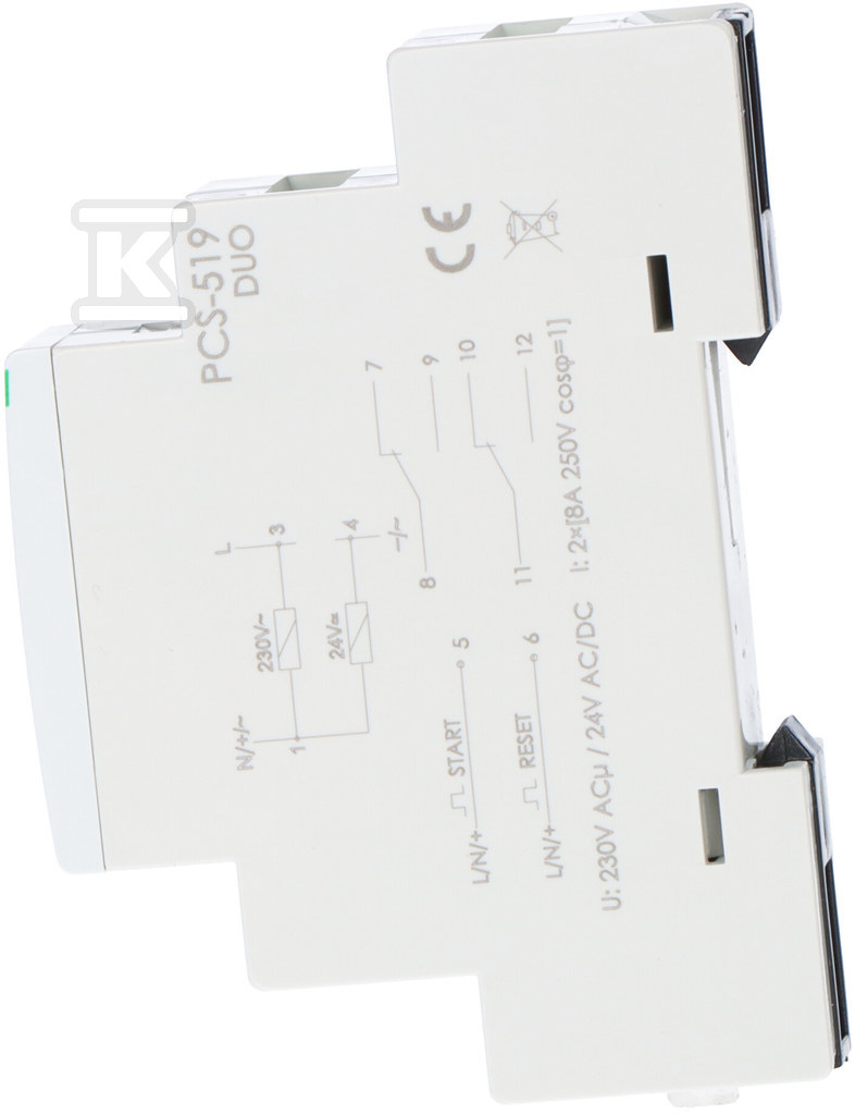 Реле часу PCS-519 DUO - PCS-519DUO